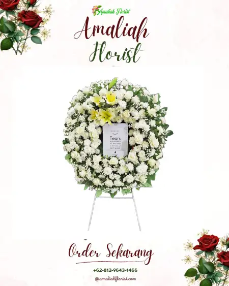 Krans Bunga Duka Dembe Jaya